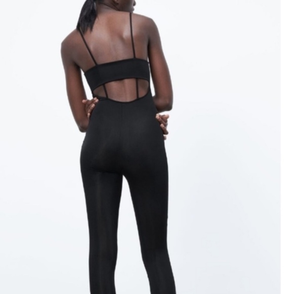 Zara Black Jumpsuit